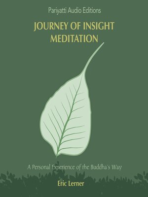 cover image of Journey of Insight Meditation